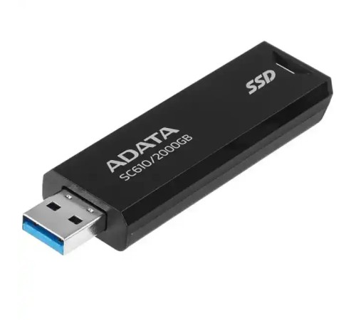 Внешний жесткий диск Adata SC610 SC610-2000G-CBK/RD