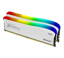 Оперативная память 32Gb DDR4 3600MHz Kingston Fury Beast RGB White KF436C18BWAK2/32
