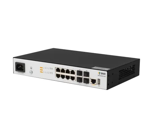 Управляемый коммутатор SNR SNR-S5210G-8TX-UPS