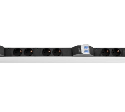 Вертикальный блок розеток Rem -2MC Rem R-2MC3-32-4x2S-4x3C13-2x2C19-A-1820-K