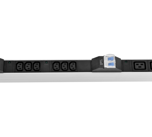Вертикальный блок розеток Rem -2MC Rem R-2MC3-32-4x2S-4x3C13-2x2C19-A-1820-K