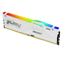 Оперативная память 16Gb DDR5 5200MHz Kingston Fury Beast White RGB KF552C40BWA-16