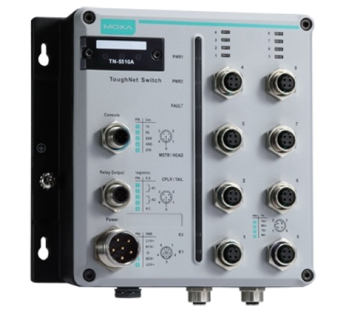 Коммутатор Moxa TN-5510A-2GTXBP-WV-CT-T