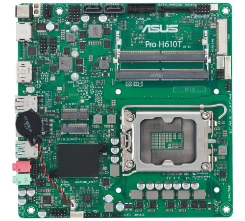 Материнская плата Asus PRO H610T-CSM