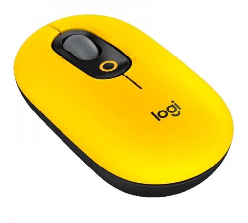 Мышь Logitech POP Yellow-Black 910-006546