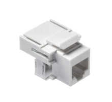 Модуль Keystone неэкранированный RJ11 (6p4c) 110/Krone тип 90° под инструмент белый Netko NK-RJ11-(6p4c) (51049)