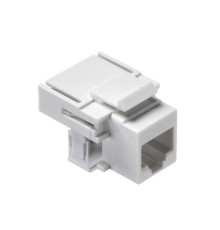 Модуль Keystone неэкранированный RJ11 (6p4c) 110/Krone тип 90° под инструмент белый Netko NK-RJ11-(6p4c) (51049)