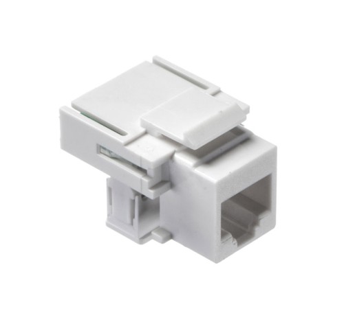 Модуль Keystone неэкранированный RJ11 (6p4c) 110/Krone тип 90° под инструмент белый Netko NK-RJ11-(6p4c) (51049)