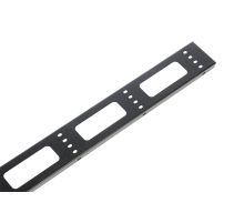 Вертикальный кабельный органайзер для стойки внешний с окнами ширина 95мм 38U цвет черный ЦМО ВКО-СТК-38-9005 30513620209