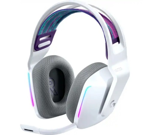 Наушники Logitech G733 LIGHTSPEED Wireless RGB Gaming Headset - WHITE 981-000883 Наушники Logitech G733 LIGHTSPEED Wireless RGB Gaming Headset - WHITE 981-000883