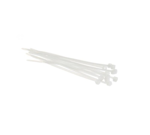 Стяжка нейлоновая 100*2,5 /100 шт (белая) Netko NT-100X2.5-W (51248)