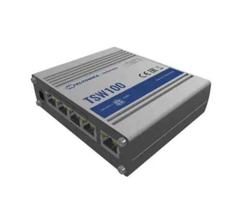 Промышленный PoE коммутатор TSW101 Teltonika TSW101000000