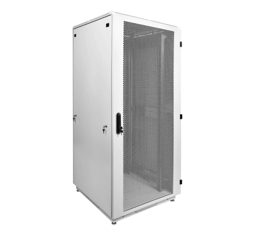 Шкаф телекоммуникационный напольный 47U (800x800) дверь перфорированная ЦМО ШТК-М-47.8.8-4ААА 30144523004