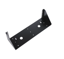 Кронштейн телекоммуникационный настенный вертикальный 2U цвет черный ЦМО КНО-В-2U-9005 30156127700