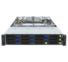 GIGABYTE R283-S93-AAL1 / 2*LGA4677 up to 350W / Intel C741 / 32*DDR5 (Xeon x5xx - 5600 / Xeon x4xx - 4800) / no HDD (up to 4*3.5