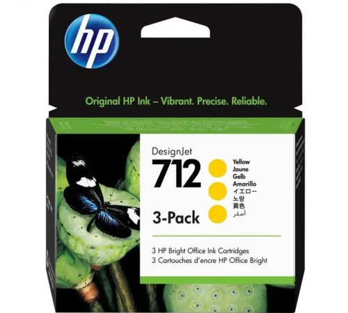 Картридж HP 712 3-Pack 3ED79A