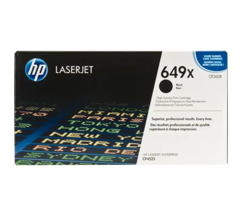 Картридж HP 649X CE260X