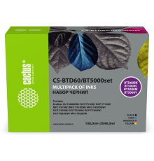 Чернила Cactus CS-BTD60/BT5000SET