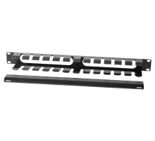 Горизонтальный кабельный органайзер 19