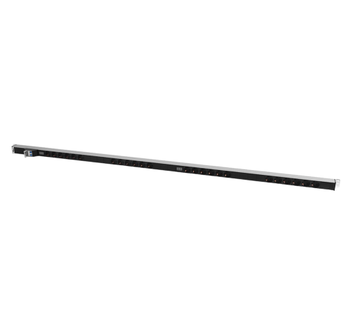 Верт. блок розеток Rem -32 с авт. и амп. 24 Schuko 32А алюм. 42-48U колодка Rem R-32-24S-A-AM-1820-K 30112226501