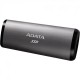 Внешний жесткий диск Adata SE760 Black External SSD ASE760-2TU32G2-CBK