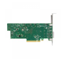 HBA-адаптер Broadcom 9600-8i8e SGL (05-50145-00 / P3-50145-01001) PCIe v4 x8 LP, Tri-Mode SAS/SATA/NVMe 24G HBA, 16port (1*int SFF8654, 2*ext SFF8674), RTL (id 32478)