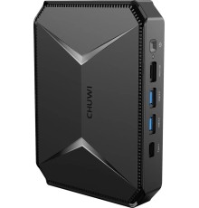Компьютер Chuwi HeroBox Intel N-series N100 / 8Gb Onboard / 256Gb SSD / Intel UHD Graphics / WiFi / BT / HDMI 2.0 / VGA / M.2 2280 / 2xUSB3.0, 2xUSB2.0 / Type-C / Windows 11 Home / Black / 1 год гарантии (CWI527H) (id 15624)