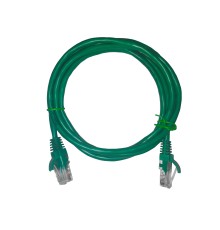 Патч-корд UTP4 cat 5e 1,5м ВС LSZH зеленый литой коннектор Netko Optima N.BC.UTP.5e-1.5m-7-lszh (67610)