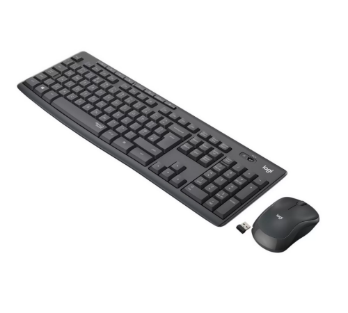 Беспроводной комплект Logitech Wireless Desktop MK295 (Keybord&mouse), USB, SilentTouch, Black (920-009807) (id 2983)