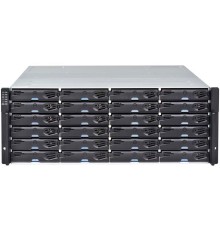 Система хранения данных Infortrend EonStor DS 2000 Gen2 4U/24bay Dual controller 2x12Gb SAS, 8x1G iSCSI + 2x host board, 2x4GB, 2x(PSU+FAN), 2x(SuperCap.+Flash), 1xRMk (ESDS 2024R2C-С) (id 34358)
