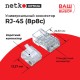 Коннектор Netko NC-RJ-45 (8p8c) -SB (59842) (8P8C)-SB