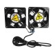 Вентилятор Netko N.FAN120S.012S.65572.BK (65572)