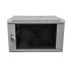 Шкаф настенный 15U серия WMA (Wall Maestro) (600х600х768) передняя дверь стекло разборный серый Netko N.WMA.6615GWD.66555.GY (66555)