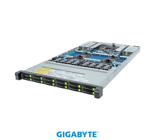 Gigbyte R183-S92-AAD1 / 1U / 2*LGA4677 up to 350W / 32*RAM  (4Gen - 4800 / 5Gen - 5600) / no HDD (up to 12*2.5
