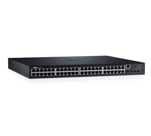 Dell Networking N1548P,POE+,48x 1GbE + 4x10GbE SFP+ fixed ports,Stacking,PS, Lifetime Limited Hardware Warranty (210-AEWB-002) (id 1817)