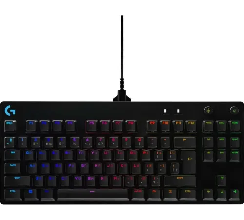 Клавиатура Logitech Gaming Pro механическая черный USB for gamer LED (920-009393) (id 20546) Клавиатура Logitech Gaming Pro механическая черный USB for gamer LED (920-009393) (id 20546)