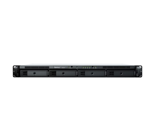 Система хранения Synology 1U/4bay DC 2,6GhzCPU/2Gb/RAID0,1,10,5,6/1xUSB3.2/2GbE/1xExpslot/iSCSI/2xIPcam/1xRPS/1YW/no rail (id 30288)