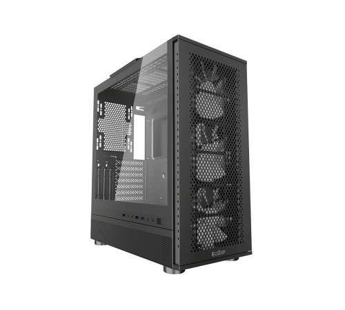 Корпус без блока питания/ Case PCCooler ME200 MESH BK, Midi-Tower, TG, Mesh, 3x120mm ARGB, 1xUSB-A 3.0 + 2xUSB-A 2.0, E-ATX, ATX, mATX, mITX Black Корпус без блока питания/ Case PCCooler ME200 MESH BK, Midi-Tower, TG, Mesh, 3x120mm ARGB, 1xUSB-A 3.0 + 2xUSB-A 2.0, E-ATX, ATX, mATX, mITX Black