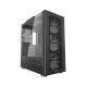 Корпус без блока питания/ Case PCCooler ME200 MESH BK, Midi-Tower, TG, Mesh, 3x120mm ARGB, 1xUSB-A 3.0 + 2xUSB-A 2.0, E-ATX, ATX, mATX, mITX Black
