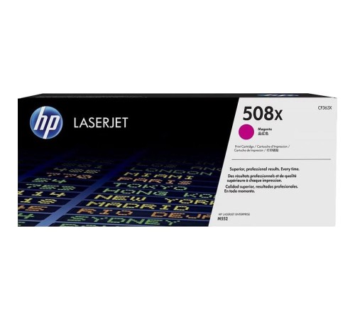 Тонер-картридж/ HP 508X High Yield Magenta Original LaserJet Toner Cartridge