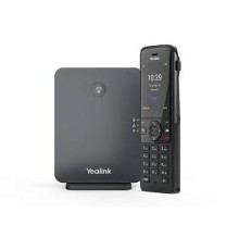 телефон YEALINK W78P (база W70B+трубка W78H) до 10 SIP-аккаунтов, до 10 трубок на базу, до 20 одновременных вызовов, шт