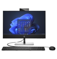 Моноблок/ HP ProOne 440 G9 AiO 23.8"(1920x1080 IPS)/Touch/Intel Core i5 14500T(1.7Ghz)/8192Mb/512SSDGb/noDVD/Int:Intel UHD Graphics 770/war 1y/12.04kg/Black/DOS + noWebCam, noWi-Fi, En_kbd, 3pin