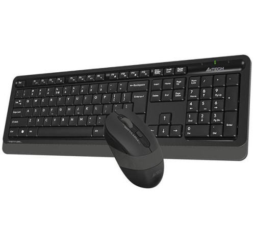 Клавиатура + мышь A4Tech Fstyler FG1010 клав:черный/серый мышь:черный/серый USB беспроводная Multime FG1010 GREY