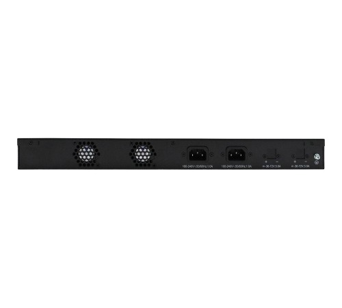 Коммутатор/ Managed L3 Switch 24x1000Base-X SFP, 4x10GBase-X SFP+, RJ45 Console, 19" w/brackets