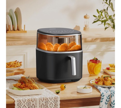 Аэрогриль LEACCO AF017 Air Fryer Black