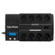 Источник бесперебойного питания/ UPS Line-Interactive CyberPower BR1000ELCD 1000VA/600W USB/RJ11/45 (4+4 EURO)