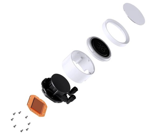 Система жидкостного охлаждения/ Water Cooling System JONSBO TH-240 White (260W, 240mm, LED temp., White, ARGB/ Fans: 2x120mm, 62.4CFM, 37.3dBA, 2400RPM/ Pump height 72mm, 30dBA, 2400RPM, Rad thickness 27mm/ S: 1851, 1700, 1200, 115X, AM5, AM4) Система жидкостного охлаждения/ Water Cooling System JONSBO TH-240 White (260W, 240mm, LED temp., White, ARGB/ Fans: 2x120mm, 62.4CFM, 37.3dBA, 2400RPM/ Pump height 72mm, 30dBA, 2400RPM, Rad thickness 27mm/ S: 1851, 1700, 1200, 115X, AM5, AM4)