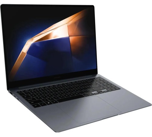 Ноутбук/ Samsung Galaxy Book4 Pro 16"(2880x1800 AMOLED)/Touch/Intel Core Ultra 5 125H(1.2Ghz)/16384Mb/512PCISSDGb/noDVD/Int:Intel Arc graphics/Cam/BT/WiFi/76WHr/war 1y/1.56kg/Moonstone Gray/Win11Home