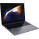 Ноутбук/ Samsung Galaxy Book4 Pro 16"(2880x1800 AMOLED)/Touch/Intel Core Ultra 5 125H(1.2Ghz)/16384Mb/512PCISSDGb/noDVD/Int:Intel Arc graphics/Cam/BT/WiFi/76WHr/war 1y/1.56kg/Moonstone Gray/Win11Home