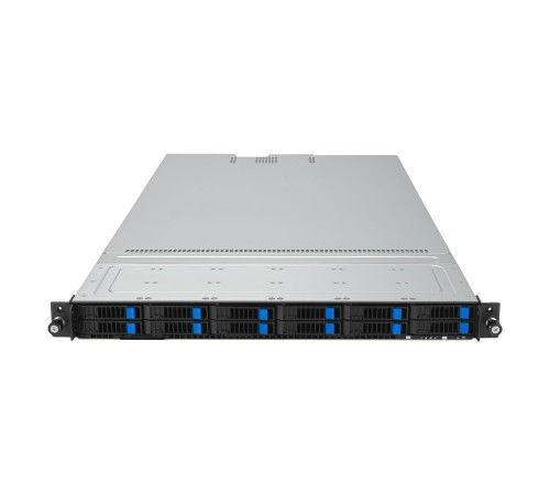 Серверная платформа/ ASUS RS500A-E12-RS12U, 1U 2 1slot GPU, 1xSP5 (LGA6096) EPYC 9004 (400W), 24 DIMM DDR5, 12 x SATA/SAS/NVME, 2 x M.2, Up to 3 PCIe Gen5 slots + 1 OCP3.0, 2 x  1GbE LANUp to 2 single-slot GPU cards, 1+1 1600W